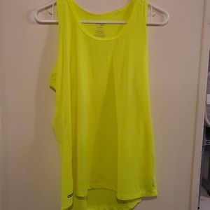 Neon Yellow athletic shirt